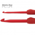 Крючок для вязания Tulip ETIMO RED с прорезиненной ручкой, красный