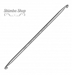 Крючок вязальный Addi, для кругового тунисского вязания, алюминий, 15 см